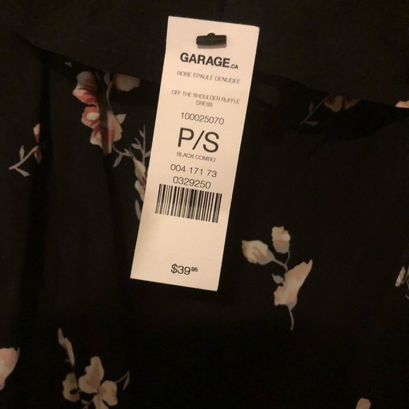 Garage off the shoulder floral dress - Picture 5 of 5